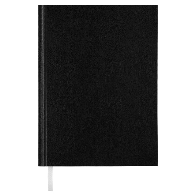 Недатований щоденник А5 BuroMax Strong чорний (BM.2022-01)
