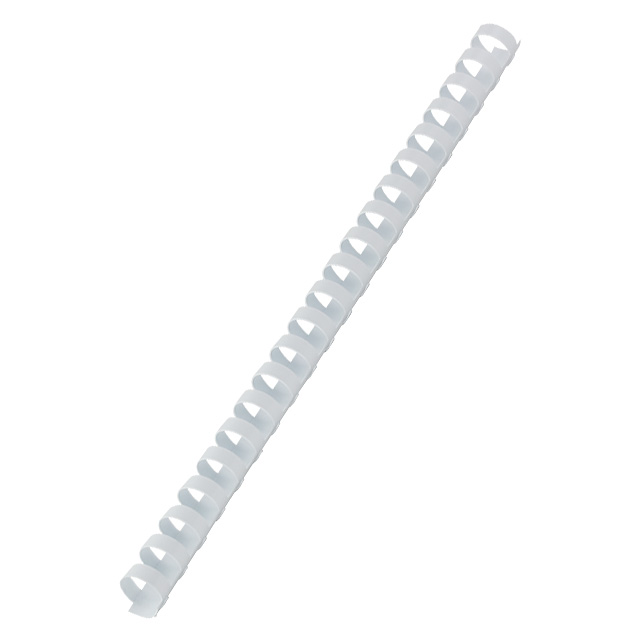 Пластикові пружини 6 мм білі 100 шт