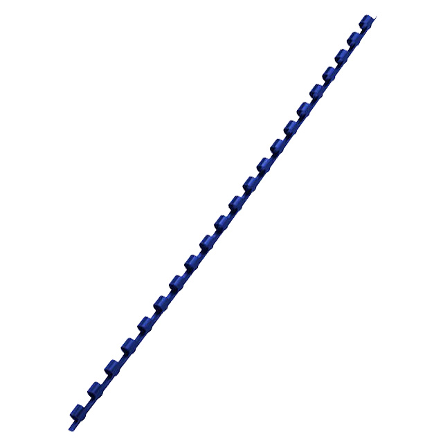 Пластикові пружини 6 мм сині 100 шт