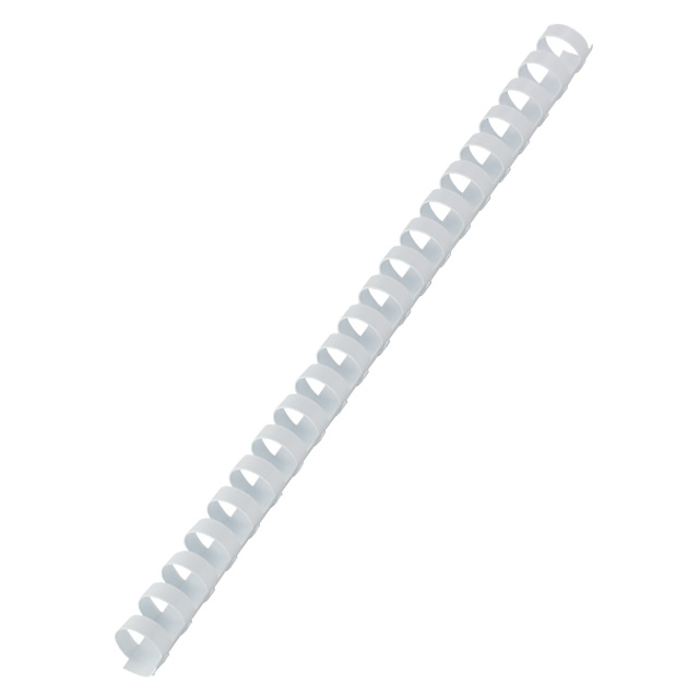 Пластикові пружини 8 мм білі 100 шт