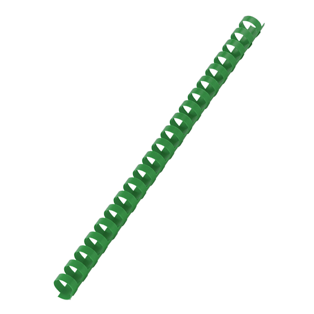 Пластикові пружини 10 мм зелені 100 шт