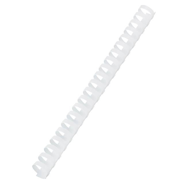 Пластикові пружини 14 мм білі 100 шт