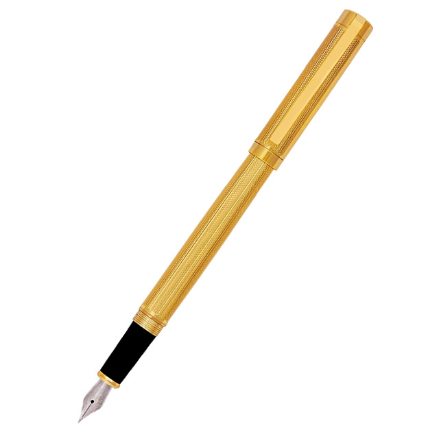 Ручка перова Optima Cabinet Siena корпус золотистий в подарунковому футлярі