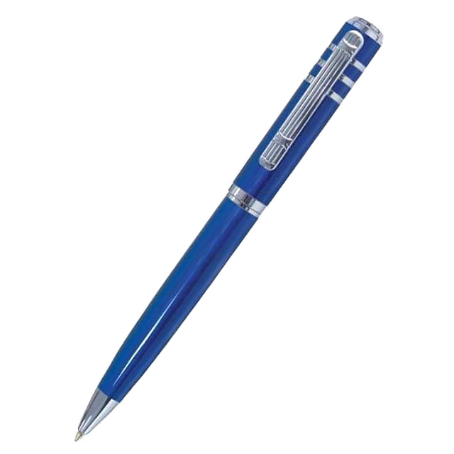 Ручка кулькова Optima Cabinet City синя в подарунковому футлярі