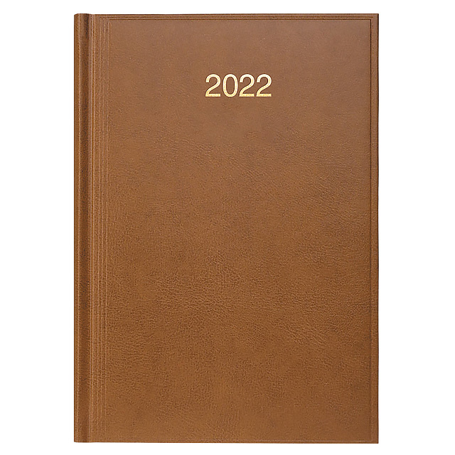 Щоденник A5 Brunnen Стандарт Miradur 2022 коричневий