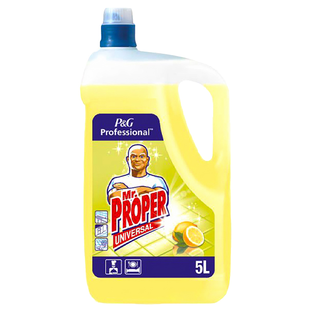 Засіб миючий універсальний Mr.Proper "Лимон" для твердих поверхонь 5л