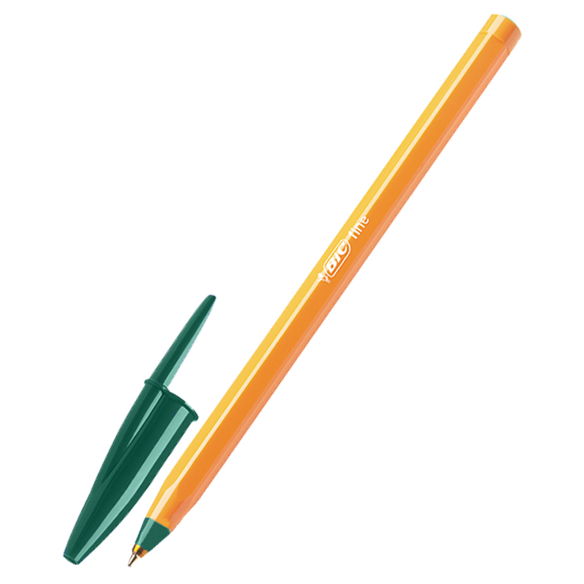 Ручка кулькова  BIC Orange 0,8 мм зелена