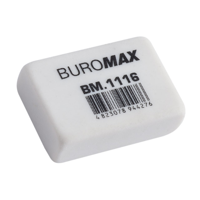 Гумка BuroMax прямокутна біла