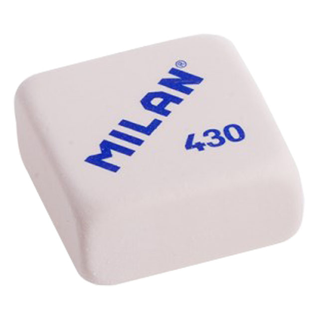 Гумка Milan 430 кольорова асорті 28х28х13,5 мм