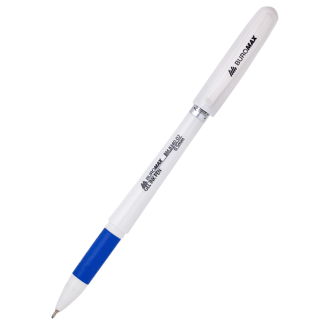 Ручка гелева BuroMax 8340 0,5 мм синя