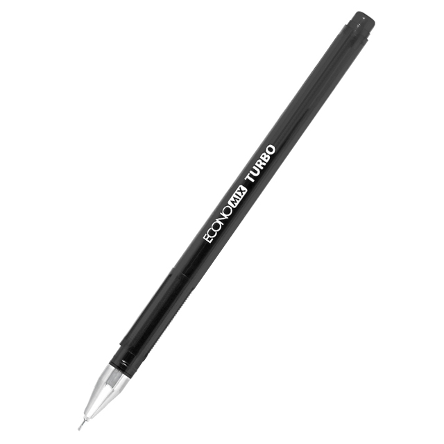 Ручка гелева EconoMix Turbo 0,5 мм чорна