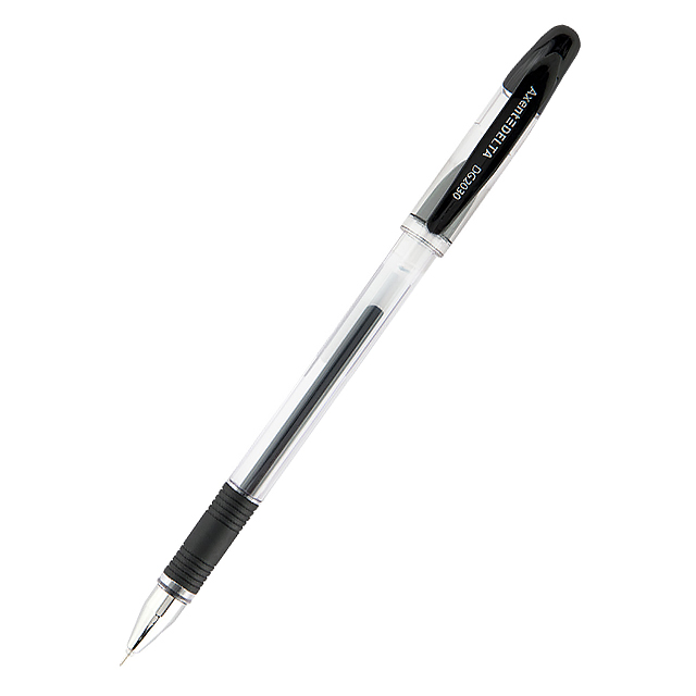 Ручка гелева Delta DG2030 0,5 мм чорна