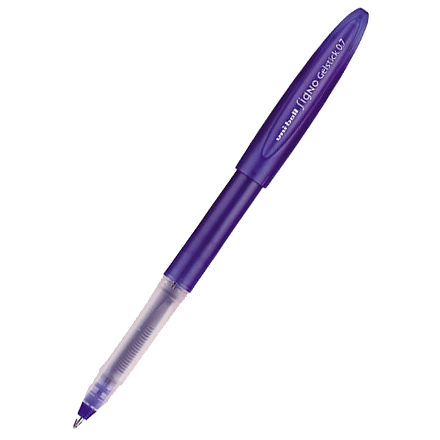 Ручка гелева Uni ball Singo Gelstick UM-170 0,7 мм фіолетова