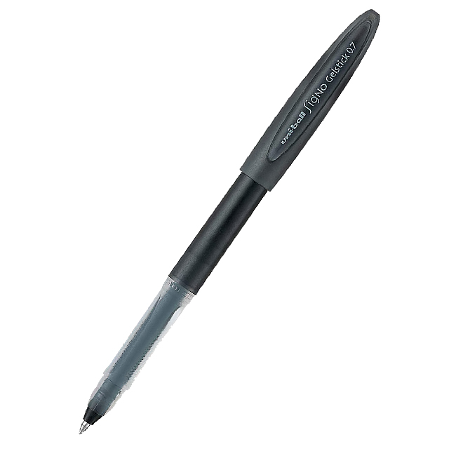 Ручка гелева Uni ball Singo Gelstick UM-170 0,7 мм чорна
