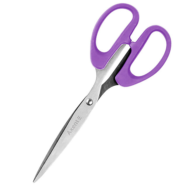Ножиці Axent Ultra 19 см фіолетові