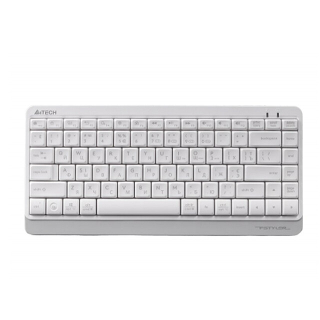 Клавіатура A4Tech USB бездротова біла (FBK11)