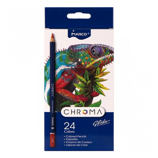 Набір кольорових олівців Marco Chroma 24 кольори (6951572931350)