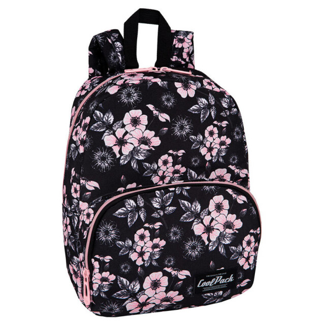 Рюкзак CoolPack Slight Helen Рожеві квіти 31x38,5x35см чорний