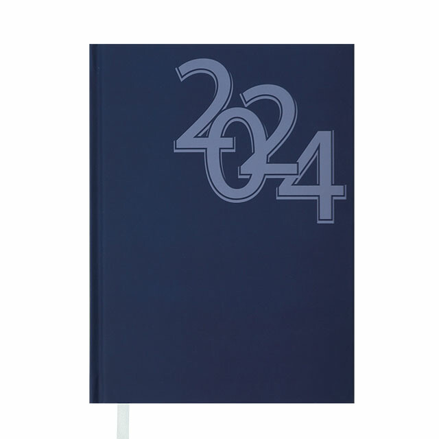 Щоденник BuroMax Стандарт Office 2024 336 ст б/т синій (BM.2164-02)