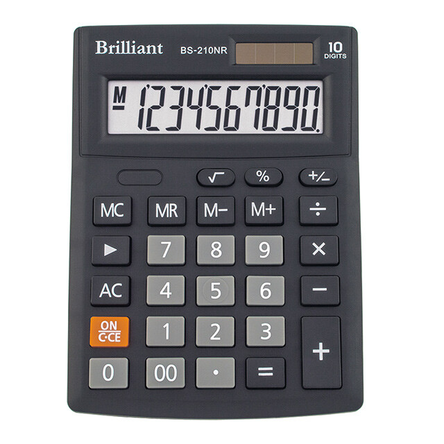 Калькулятор Brilliant BS-210NR 10р (6951946202024)