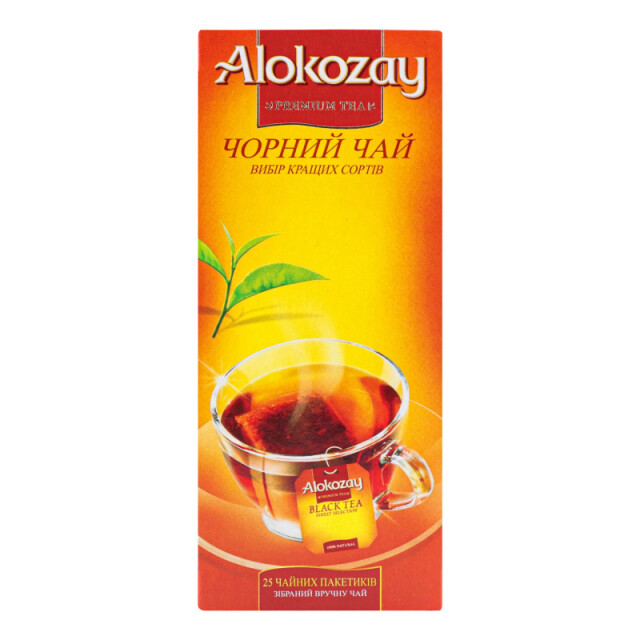 Чай Alokozay Чорний у пакетиках 25 х 2г
