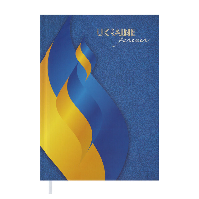 Щоденник недатований А5 BuroMax Ukraine Forever "Україна назавжди" 288 сторінок синій (BM.2021-02)